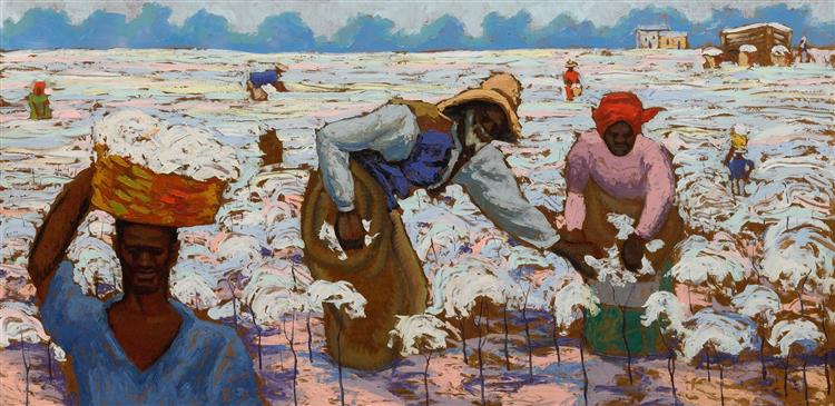 Picking Cotton, c.1926 - Hale Woodruff