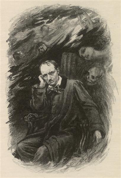 Charles Baudelaire - Georges Rochegrosse - WikiArt.org