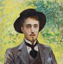 Portrait D'un Jeune Homme - Georges Rochegrosse