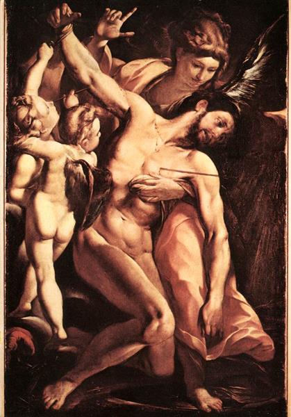The Martyrdom of Saint Sebastian - Giulio Cesare Procaccini