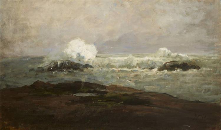 STORMY COAST, COUNTY CLARE - Nathaniel Hone the Younger