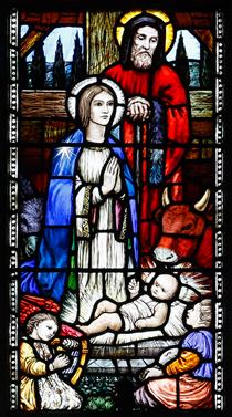 Loughrea St. Brendan's Cathedral. Nativity - Sarah Henrietta Purser