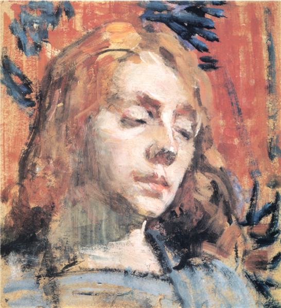 The Sad Girl (Kathleen Kearney), 1923 - Sarah Purser