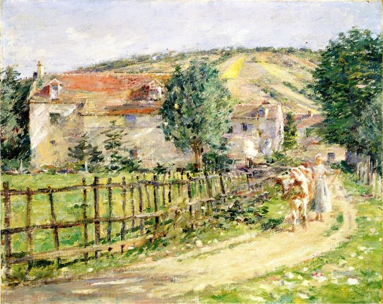 Road by the Mill, 1892 - Теодор Робинсон