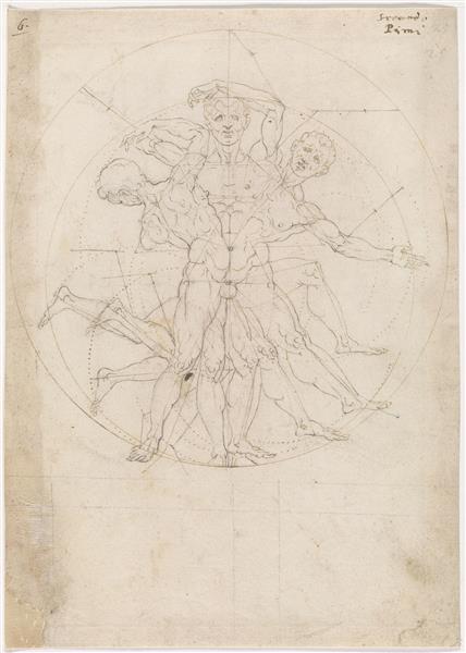 Кодекс Гюйгенса. Лист 6, c.1560 - c.1570 - Carlo Urbino