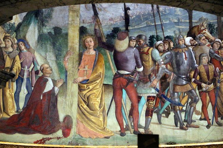 Stories of the Holy Cross, c.1492 - Антоніаццо Романо