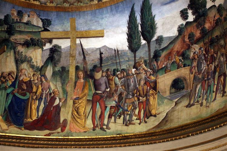 Stories of the Holy Cross, c.1492 - Antoniazzo Romano