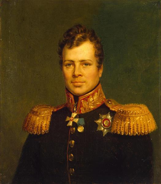 Maxim Ivanovich De Damas, Russian General, c.1820 - c.1827 - Джордж Доу