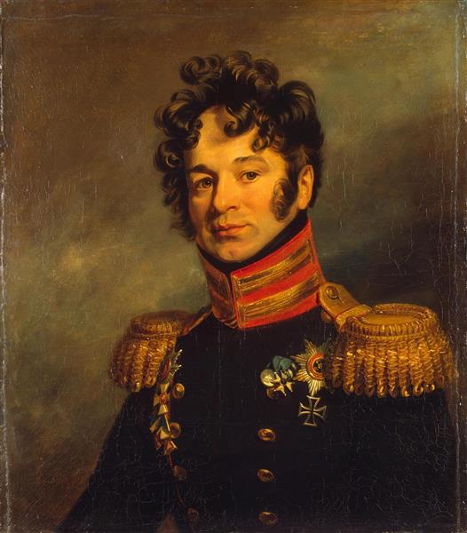 Pyotr Alexandrovich Chicherin, Russian General of the Cavalry and General-Adyutant - George Dawe