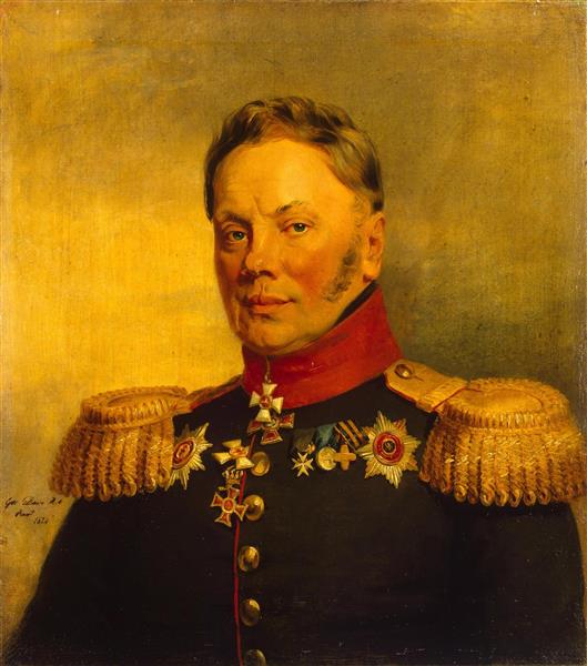 Ilya Michailovich Duka, Russian General - George Dawe