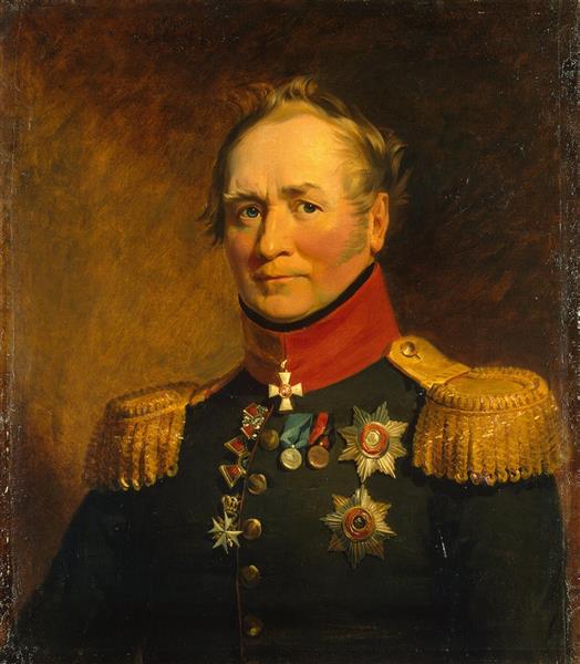 Theodor Ertel, Russian General, 1825 - George Dawe