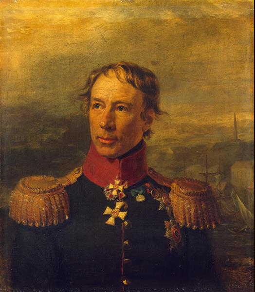 Faddey Fyodorovich Steinheil, Russian General, c.1820 - c.1825 - Джордж Доу