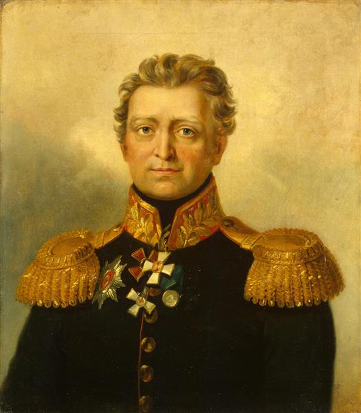 Vasily IvanovichGarpe, Russian Major General - George Dawe