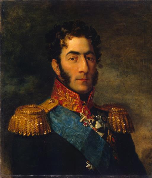 Portrait of General Pyotr Bagration, 1825 - Джордж Доу