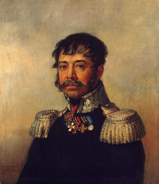 Osip Vasilyevich Ilovaysky, Russian Major General - George Dawe
