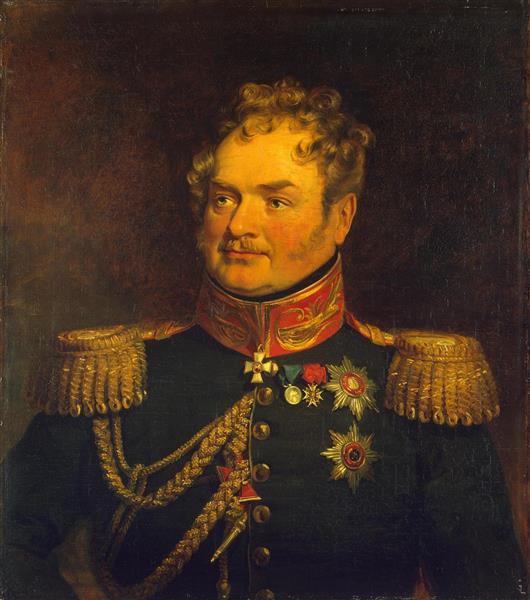 Karl Osipovich Lambert (de Lambert), Russian General - George Dawe