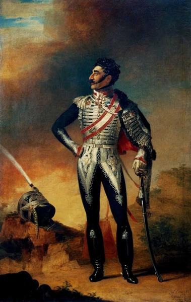 Portrait of General Valerian Madatov, 1824 - Джордж Доу