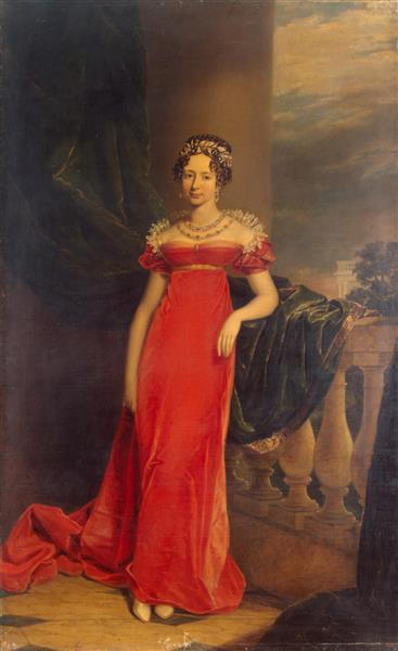 Зortrait of Grand Duchess Maria Pavlovna, 1822 - Джордж Доу