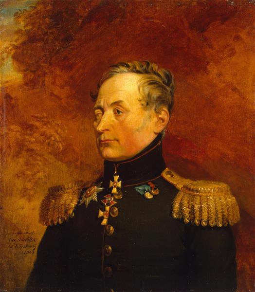 Pavel Ivanovich Merlin, Russian General - George Dawe