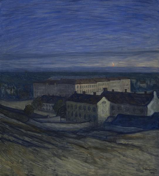 Outskirts, 1899 - Eugène Jansson