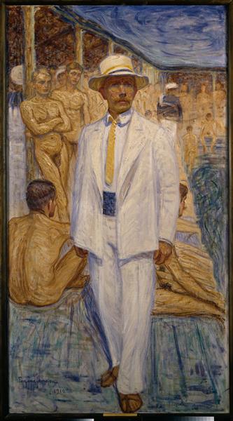 Self Portrait, 1910 - Eugène Jansson
