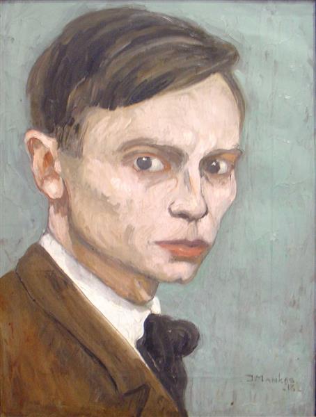 Self-portrait, 1918 - Jan Mankes