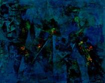 Composition in Blue II - Александр Григорьевич Боген