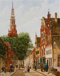 Holländische Stadt III - Hans-Peter Emons