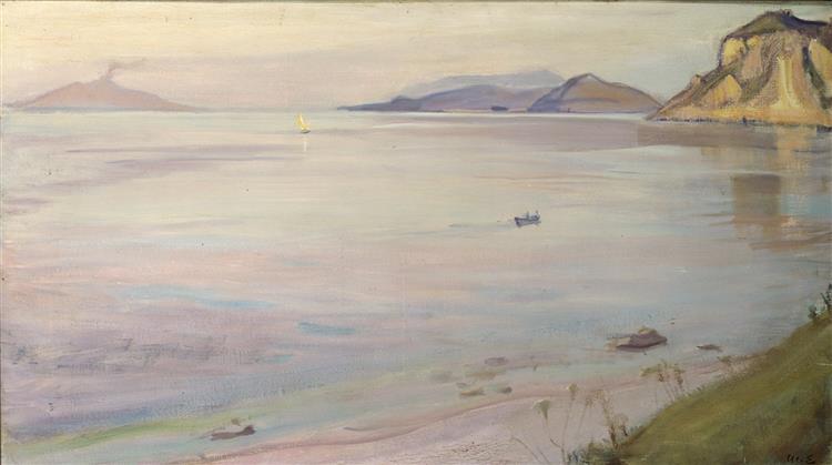 Gulf of Naples, 1905 - Magnus Enckell