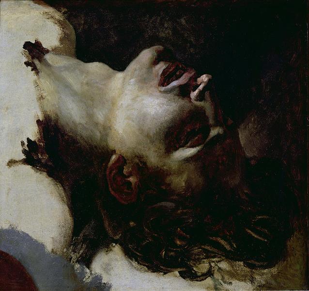 Head of a Dead Young Man - Théodore Géricault
