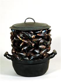 Casserole and Closed Mussels - Marcel Broodthaers