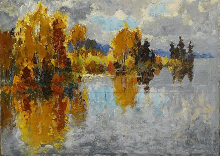 Autumn on the River - Konstantin Gorbatov