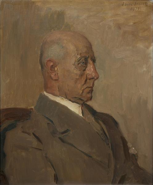 Portrait of W.A.F. Banner, 1933 - Isaac Israels