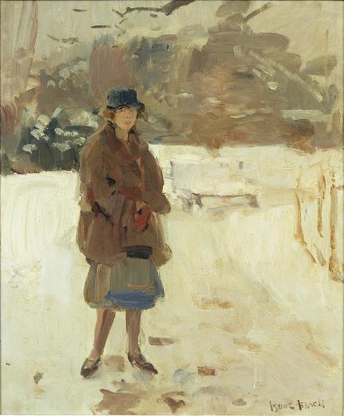 Winter in the Hague forest, c.1930 - Isaac Israels
