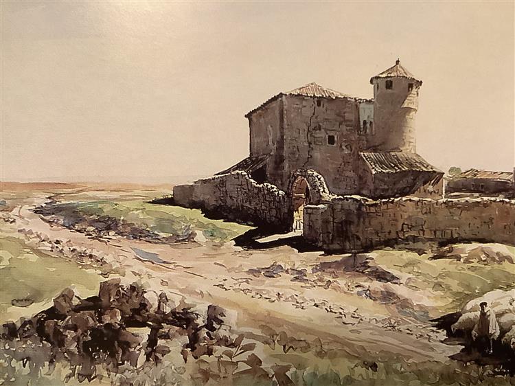 Castle of Paradilla del Alcor, 1960 - Jesús Meneses del Barco