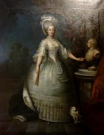 Portrait De Marie-Antoinette - Joseph Siffred Duplessis