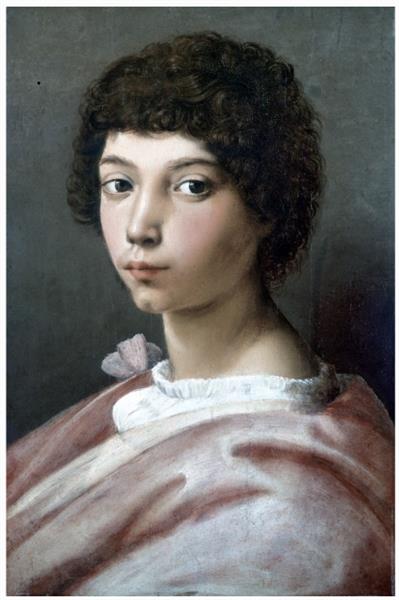 Portrait of a Young Man, 1519 - Джулио Романо