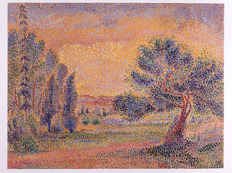 Landscape in Mâcon, c.1912 - c.1914 - Hippolyte Petitjean