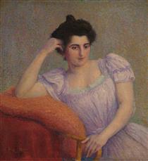 Portrait of Madame Marthe - Hippolyte Petitjean