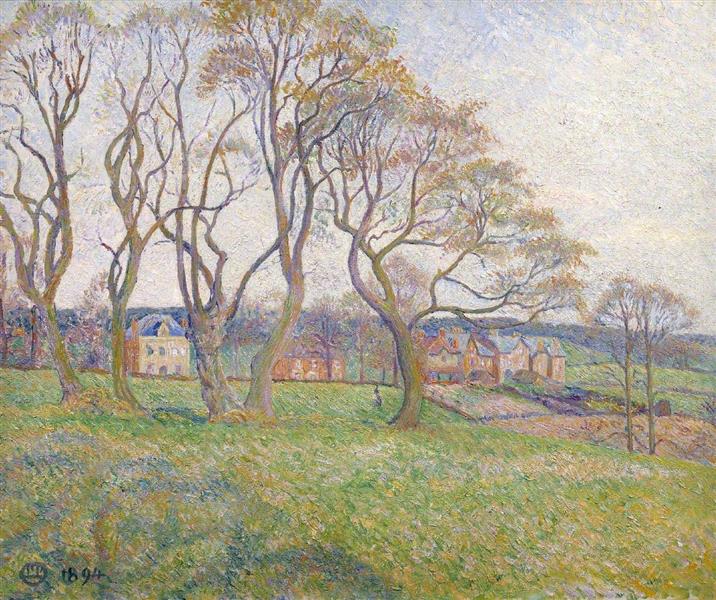 April, Epping, 1894 - Люсьен Писсарро