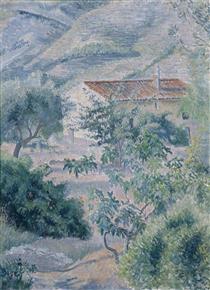 Le Cabanon, Le Lavandou - Lucien Pissarro