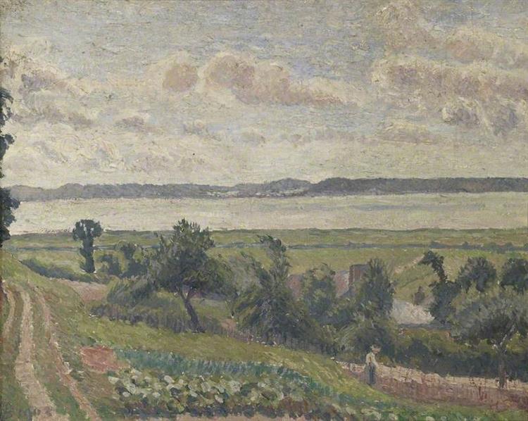 View over the Estuary, Harfleur, 1903 - Lucien Pissarro
