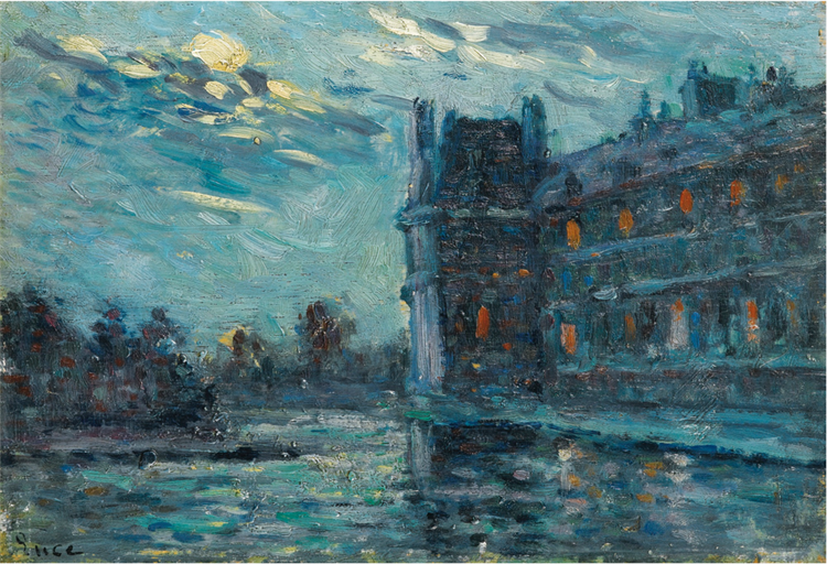 Les Inondations De 1910, Le Pavillon De Flore, 1910 - Maximilien Luce