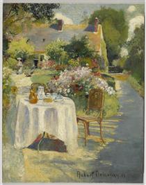 In the Garden - Robert Delaunay