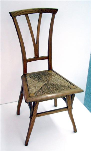 Chair Designed for House Bloemenwerf, 1895 - Анрі ван де Вельде
