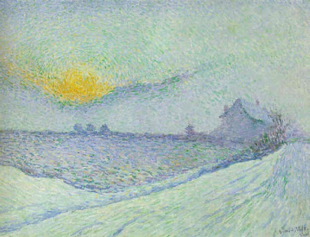 Winter Sun, 1892 - 亨利·范·德费尔德