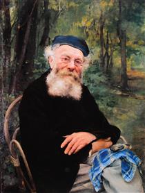 The artist's grandfather - Жуль Бастьєн-Лепаж