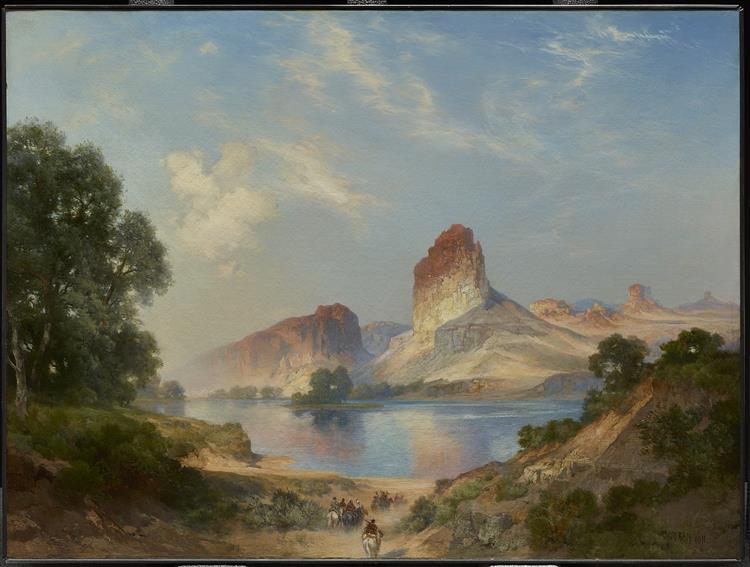 An Indian Paradise (Green River, Wyoming), 1911 - Томас Моран