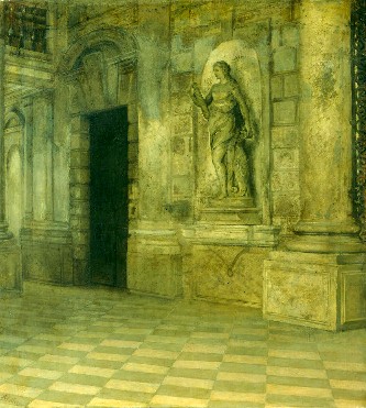 The Vestibule Of The Palazzo Pisani - Xavier Mellery