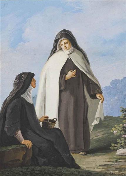 Two nuns, 1799 - Saverio della Gatta
